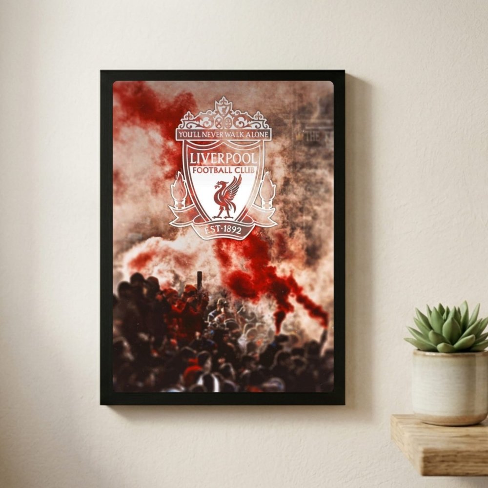 Liverpool - Vibes DistrictLiverpool poster GoldVibes District