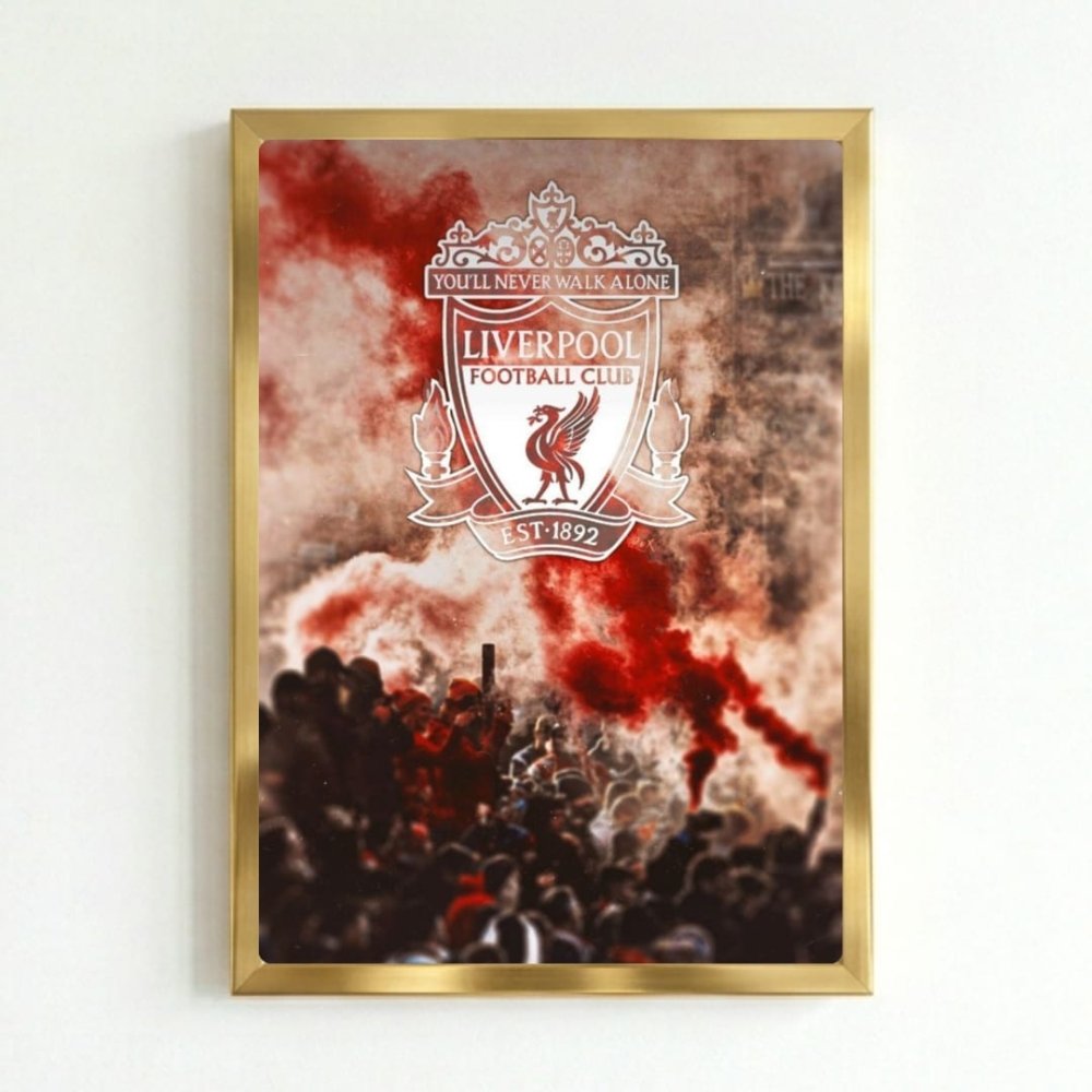 Liverpool - Vibes DistrictLiverpool poster GoldVibes District