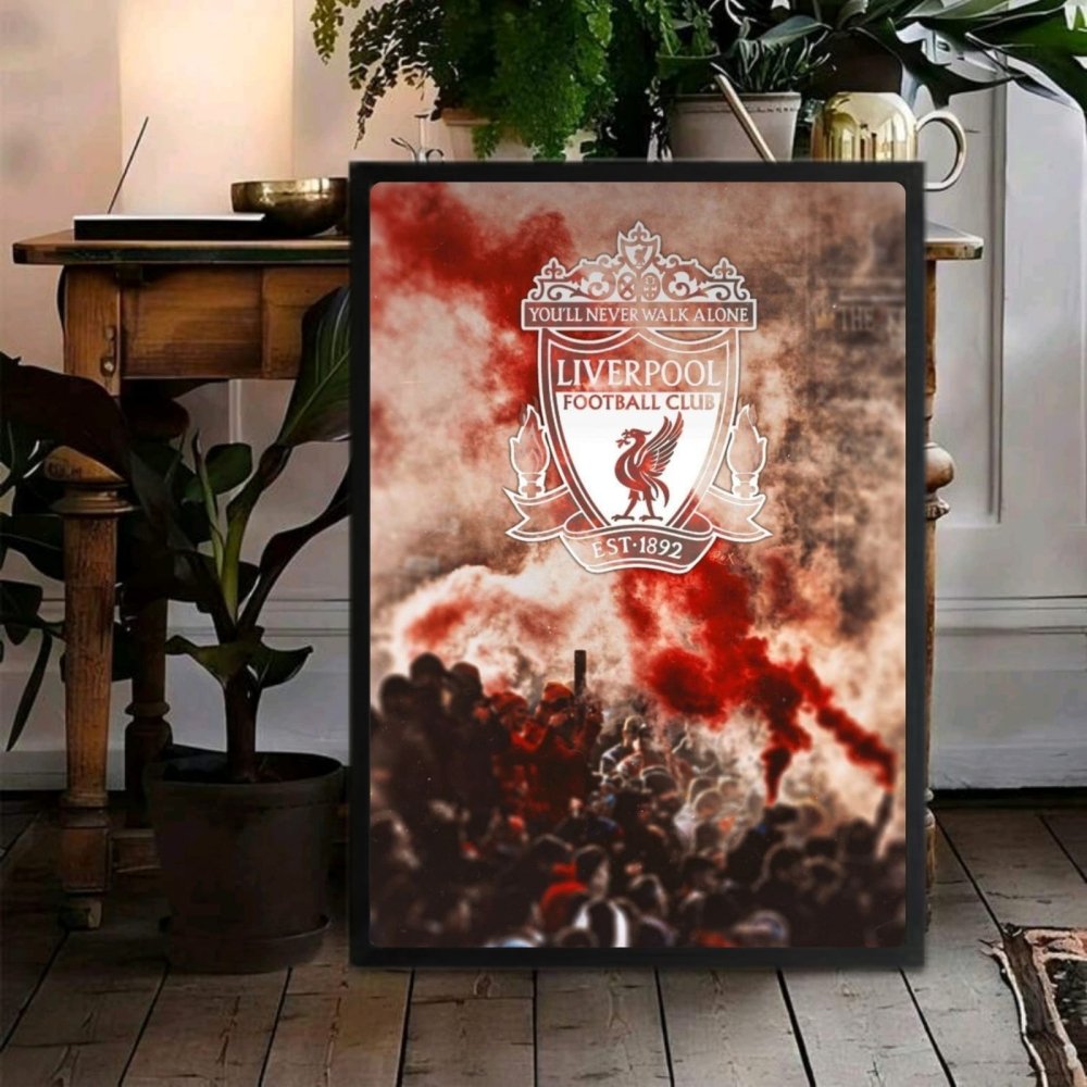 Liverpool - Vibes DistrictLiverpool poster GoldVibes District