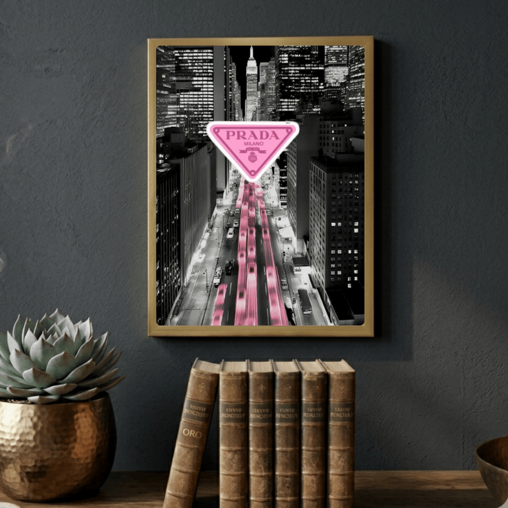 Luxury brand - Vibes DistrictLuxury brand poster GoldVibes District