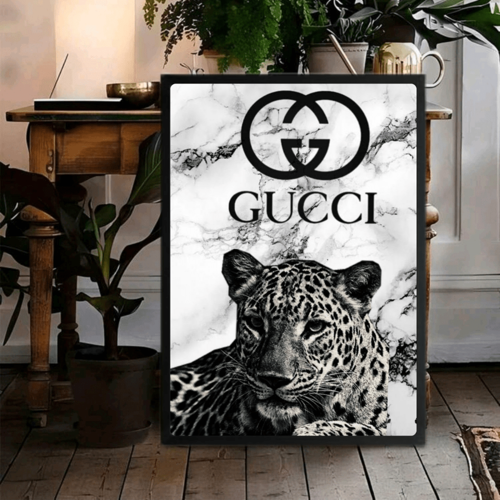 Luxury brand - Vibes DistrictLuxury brand poster GoldVibes District