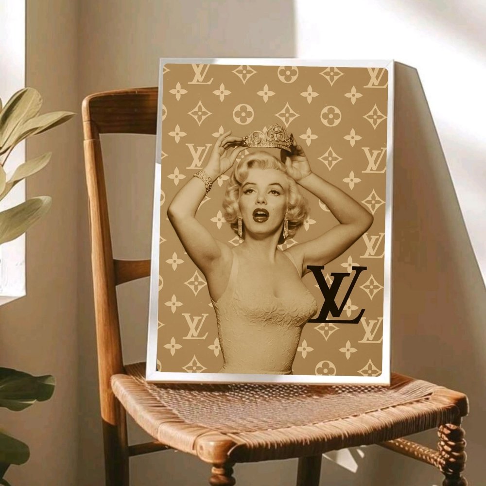 Luxury brand - Vibes DistrictLuxury brand poster GoldVibes District