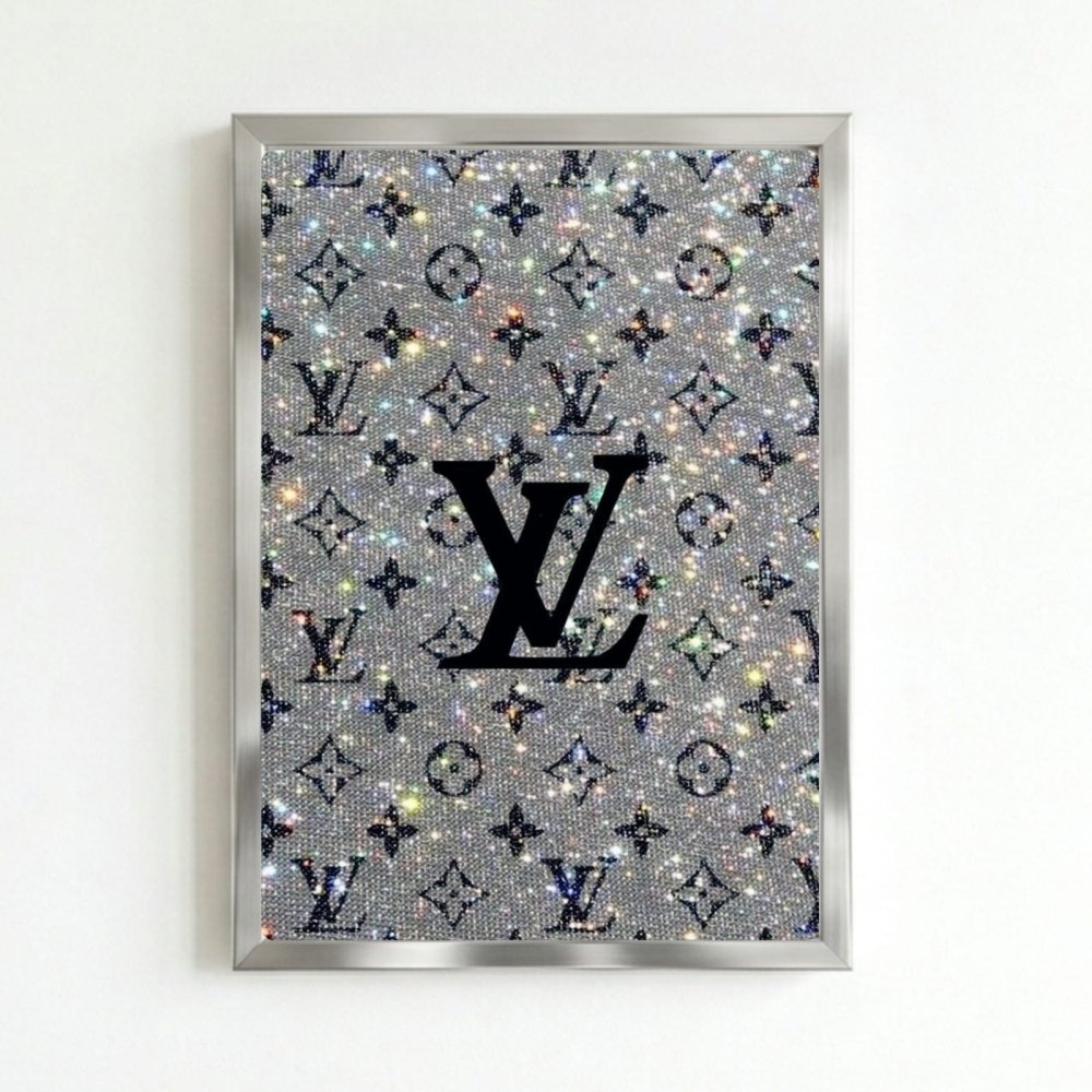 Luxury brand - Vibes DistrictLuxury brand poster SilverVibes District