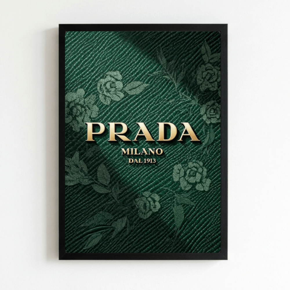 Luxury brand - Vibes DistrictLuxury brand poster NeroVibes District