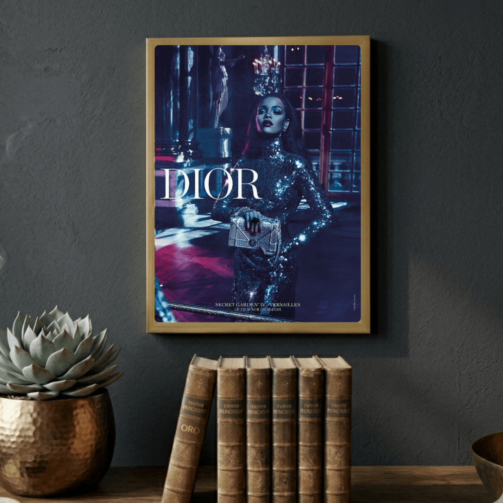 Luxury brand - Vibes DistrictLuxury brand poster GoldVibes District