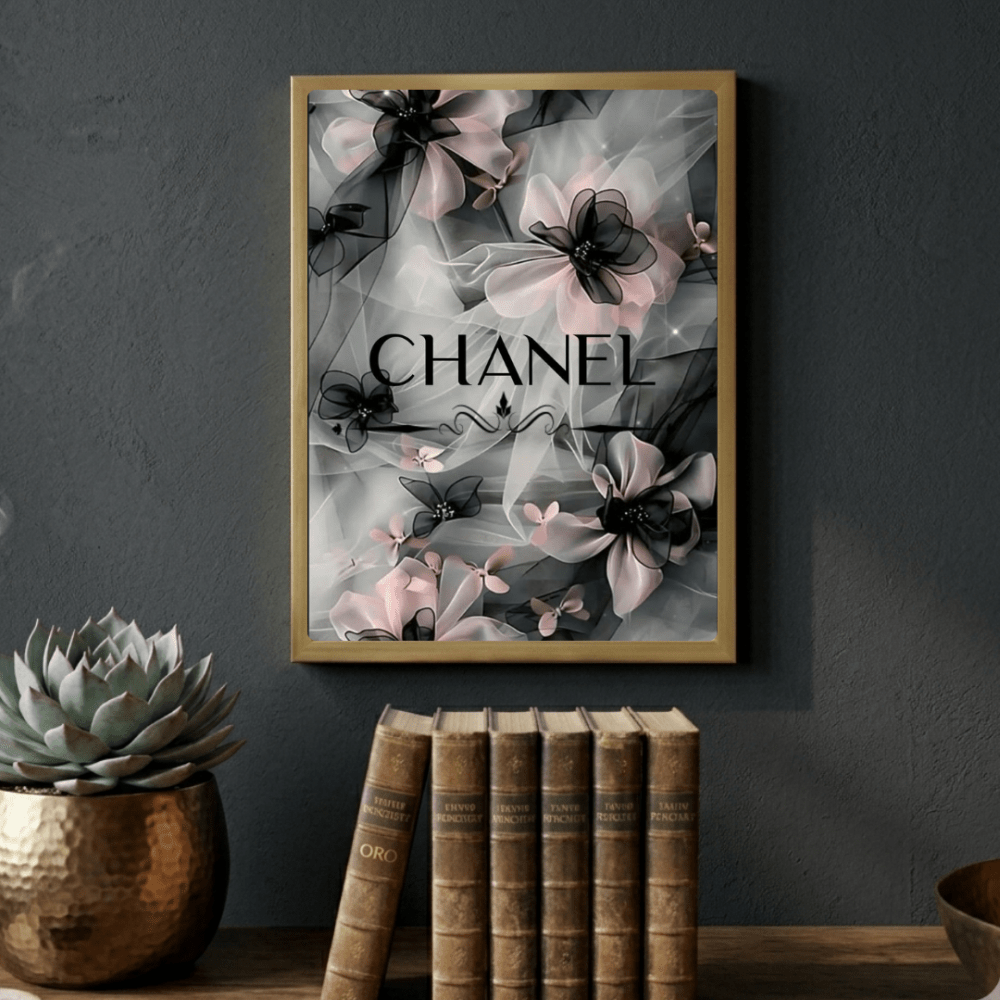 Luxury brand - Vibes DistrictLuxury brand poster GoldVibes District