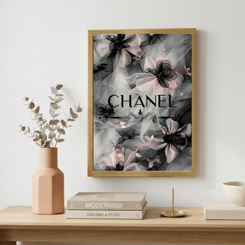 Luxury brand - Vibes DistrictLuxury brand poster GoldVibes District