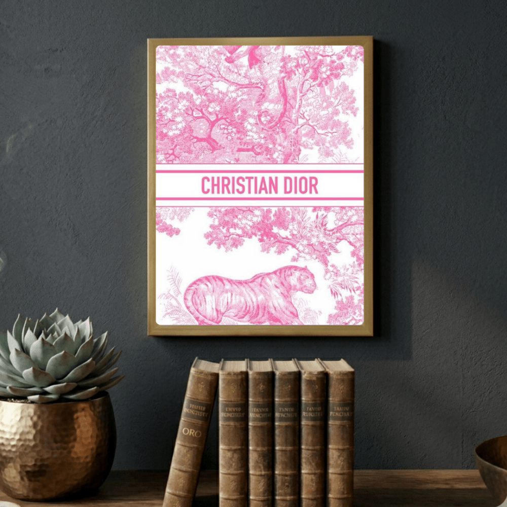 Luxury brand - Vibes DistrictLuxury brand poster GoldVibes District