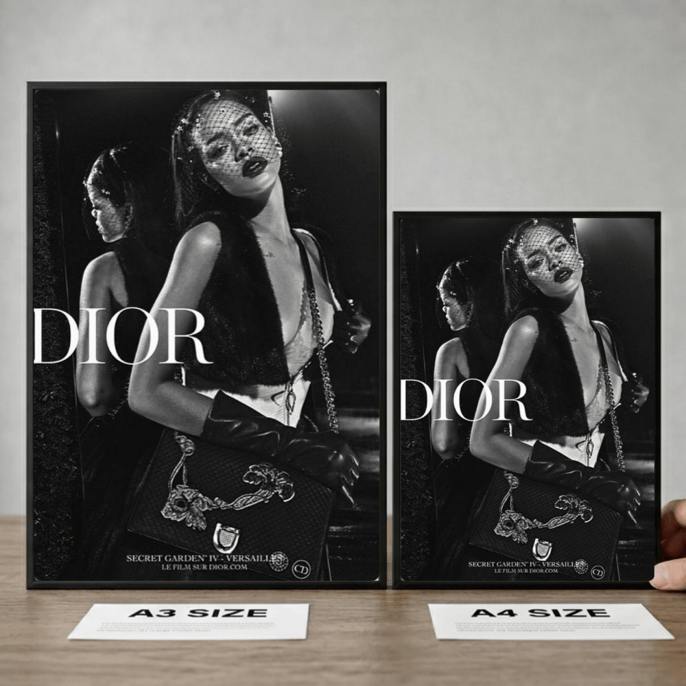 Luxury brand - Vibes DistrictLuxury brand poster NeroVibes District
