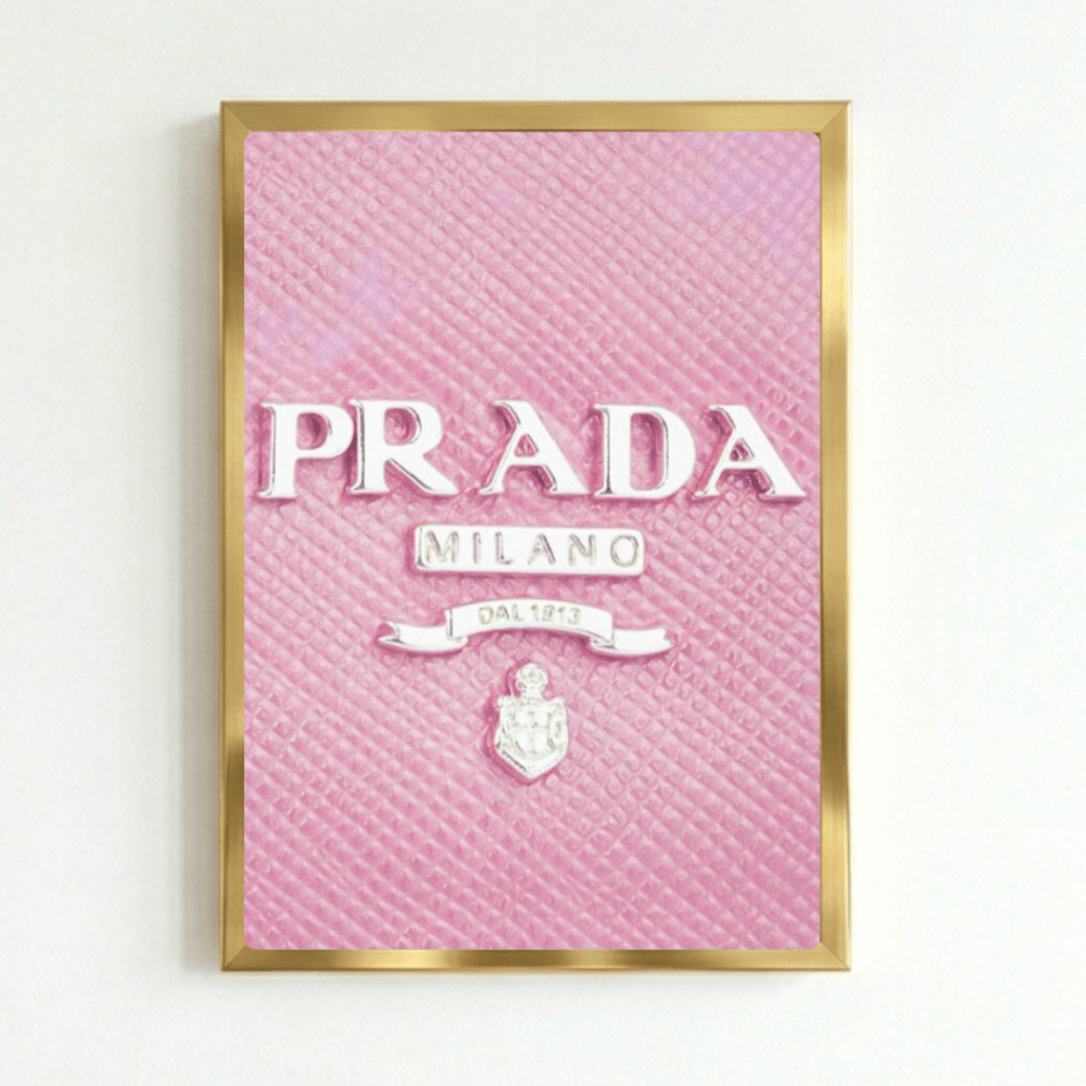 Luxury brand - Vibes DistrictLuxury brand poster GoldVibes District