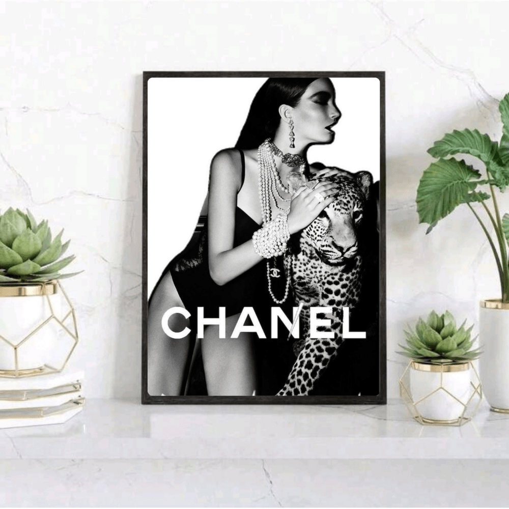 Luxury brand - Vibes DistrictLuxury brand poster GoldVibes District