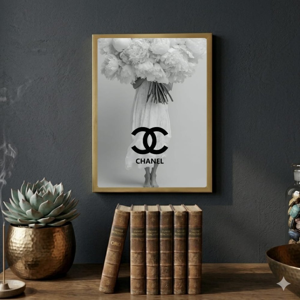 Luxury brand - Vibes DistrictLuxury brand poster GoldVibes District