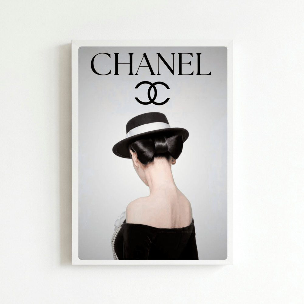 Luxury brand - Vibes DistrictLuxury brand poster BiancoVibes District