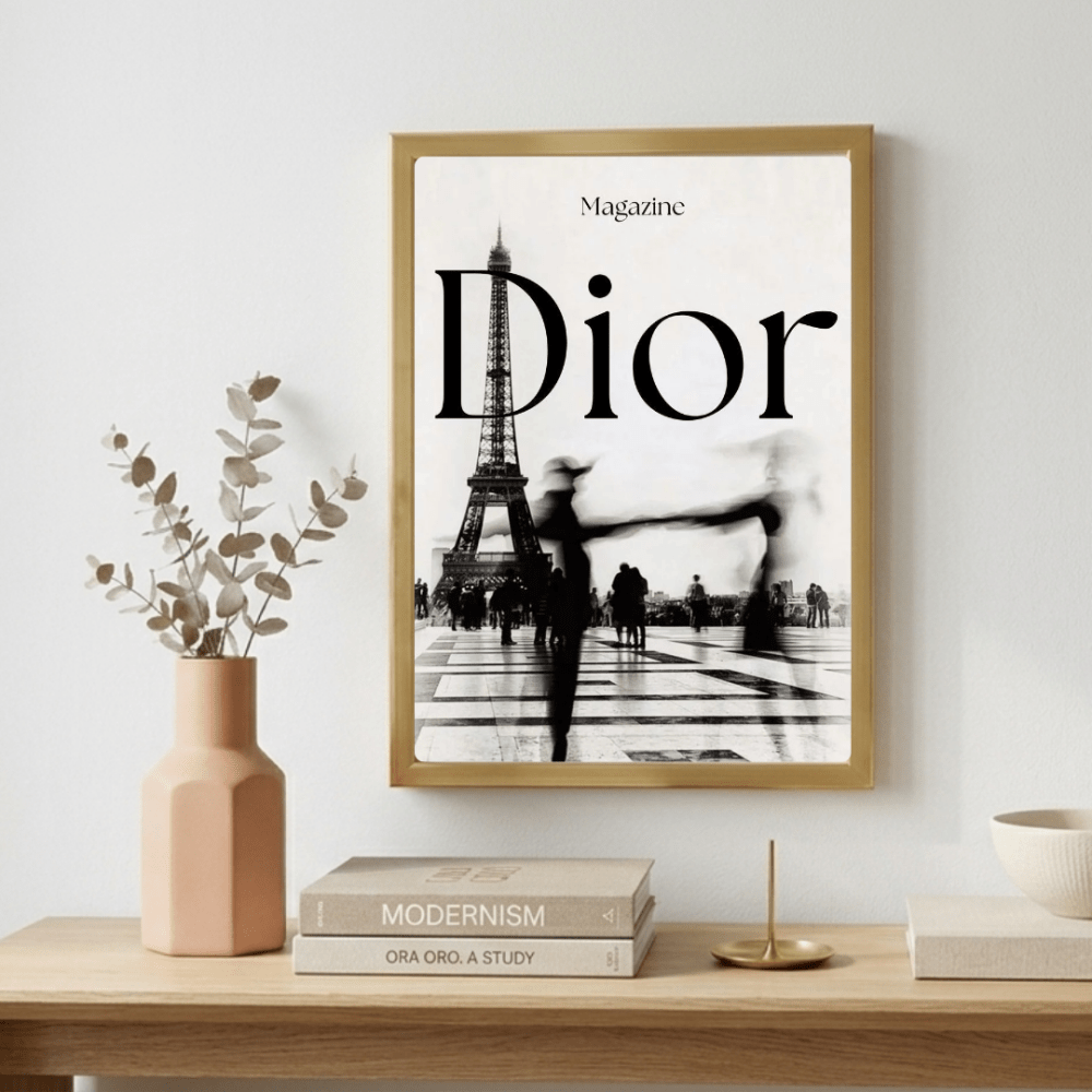 Luxury brand - Vibes DistrictLuxury brand poster GoldVibes District