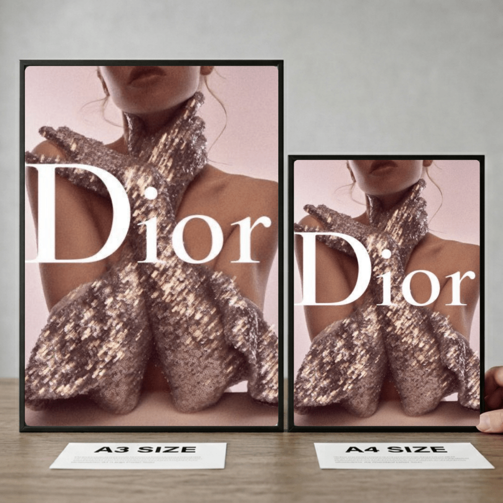 Luxury brand - Vibes DistrictLuxury brand poster GoldVibes District