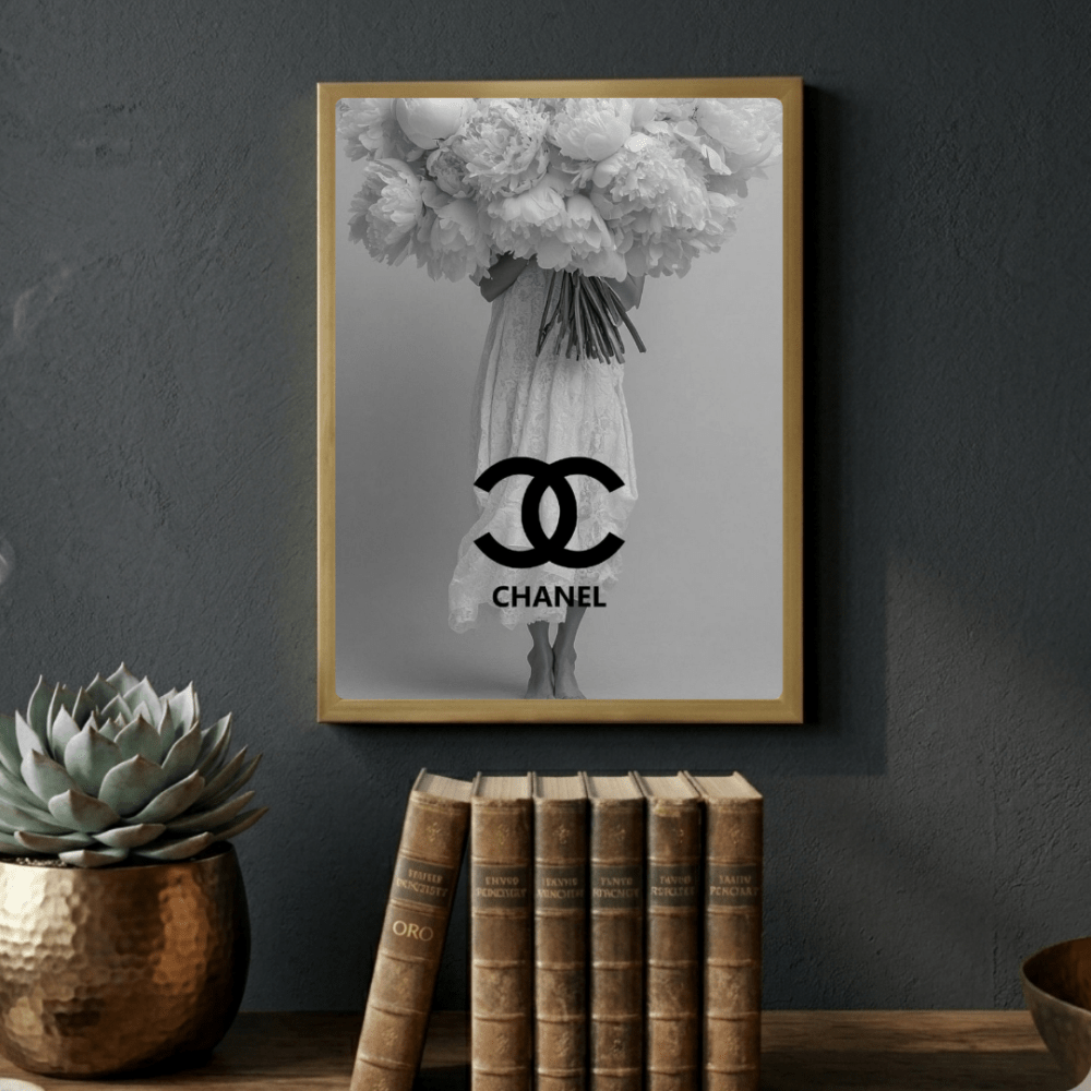 Luxury brand - Vibes DistrictLuxury brand poster GoldVibes District