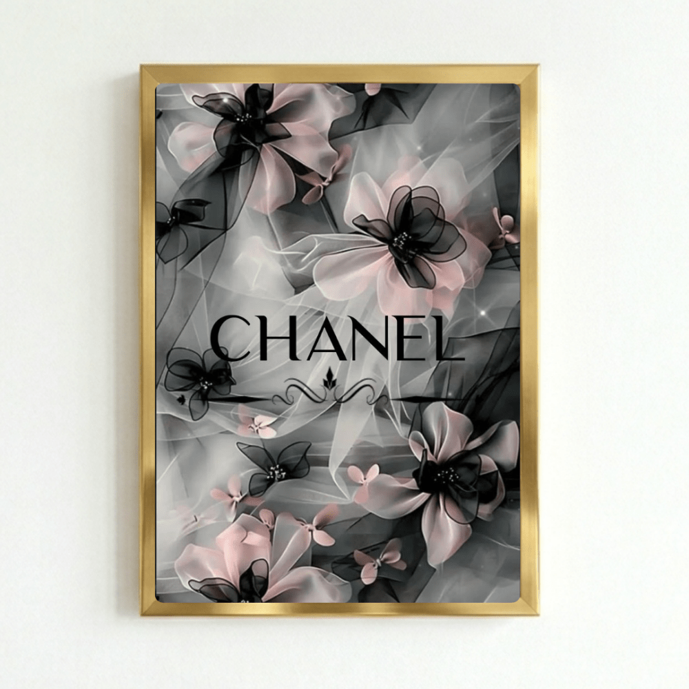 Luxury brand - Vibes DistrictLuxury brand poster GoldVibes District