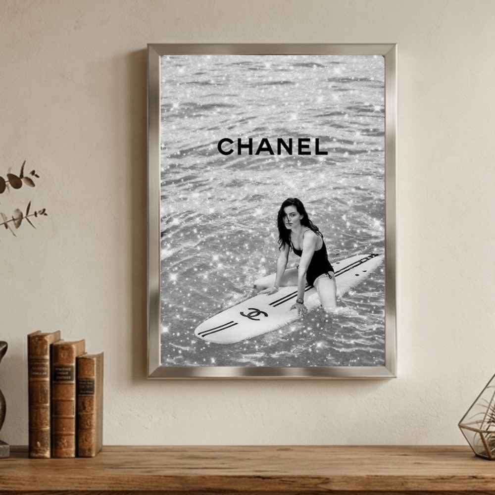 Luxury brand - Vibes DistrictLuxury brand poster GoldVibes District