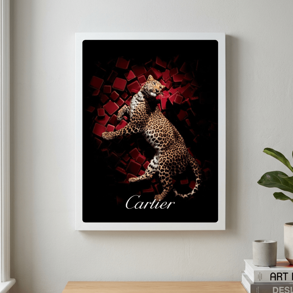 Luxury brand - Vibes DistrictLuxury brand poster GoldVibes District