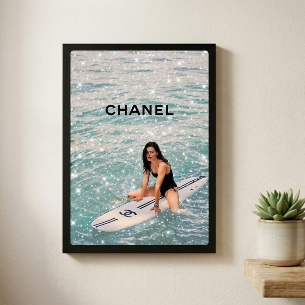 Luxury brand - Vibes DistrictLuxury brand poster GoldVibes District
