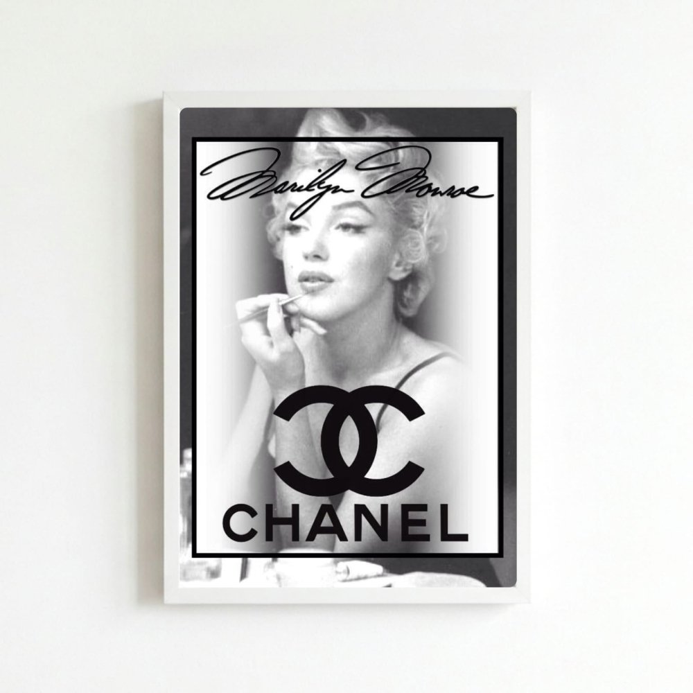 Luxury brand - Vibes DistrictLuxury brand poster BiancoVibes District