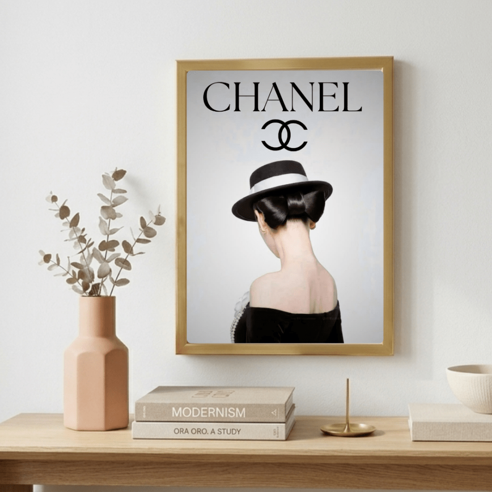 Luxury brand - Vibes DistrictLuxury brand poster GoldVibes District
