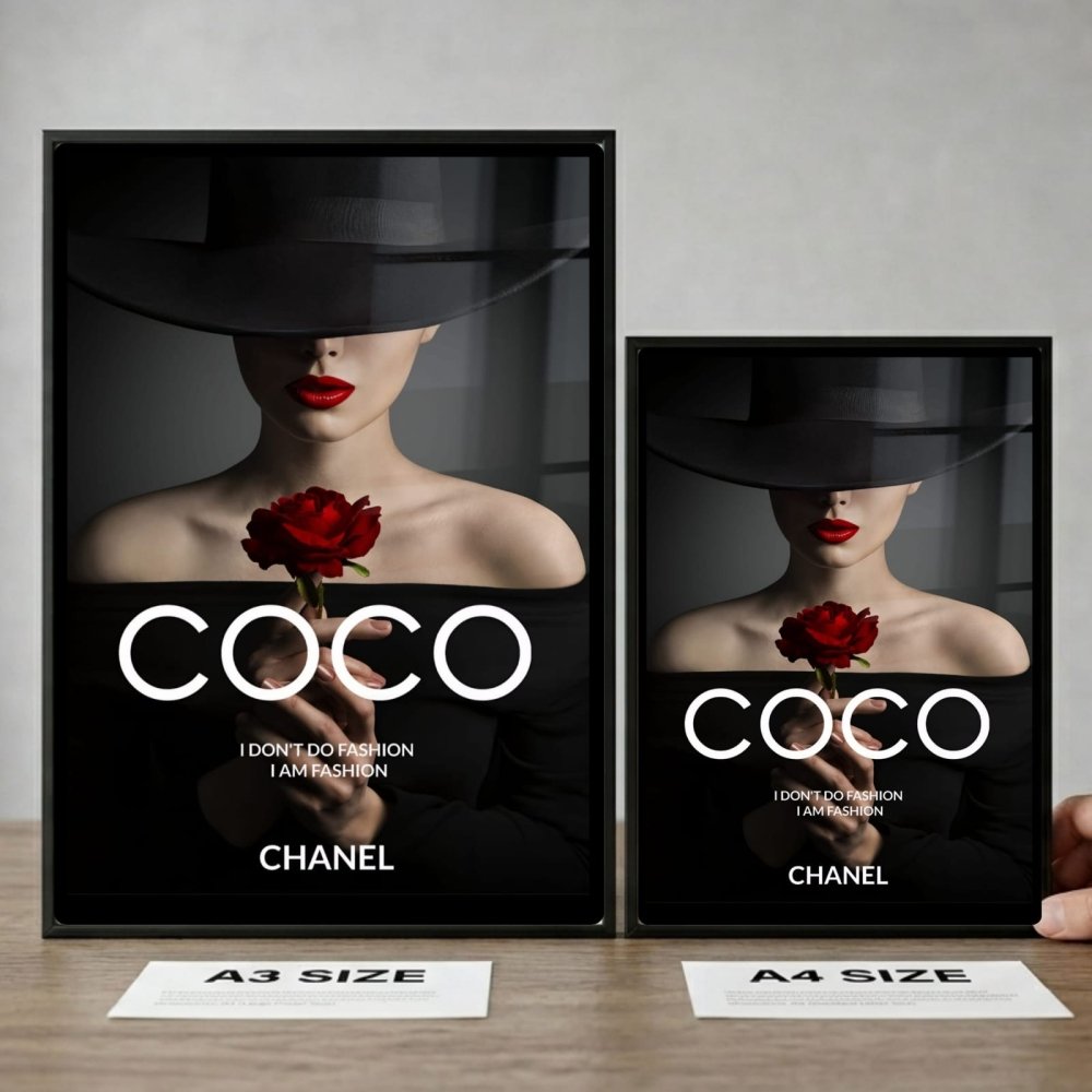 Luxury brand - Vibes DistrictLuxury brand poster GoldVibes District