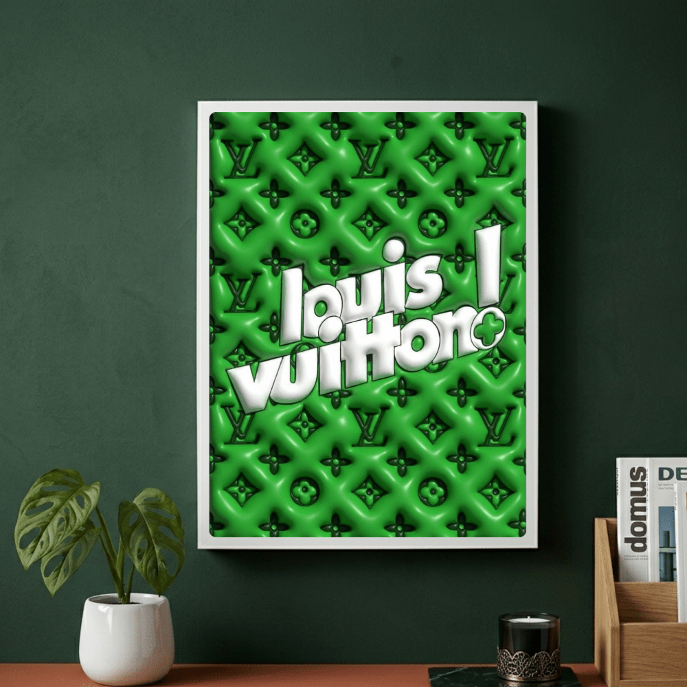 Luxury brand - Vibes DistrictLuxury brand poster GoldVibes District