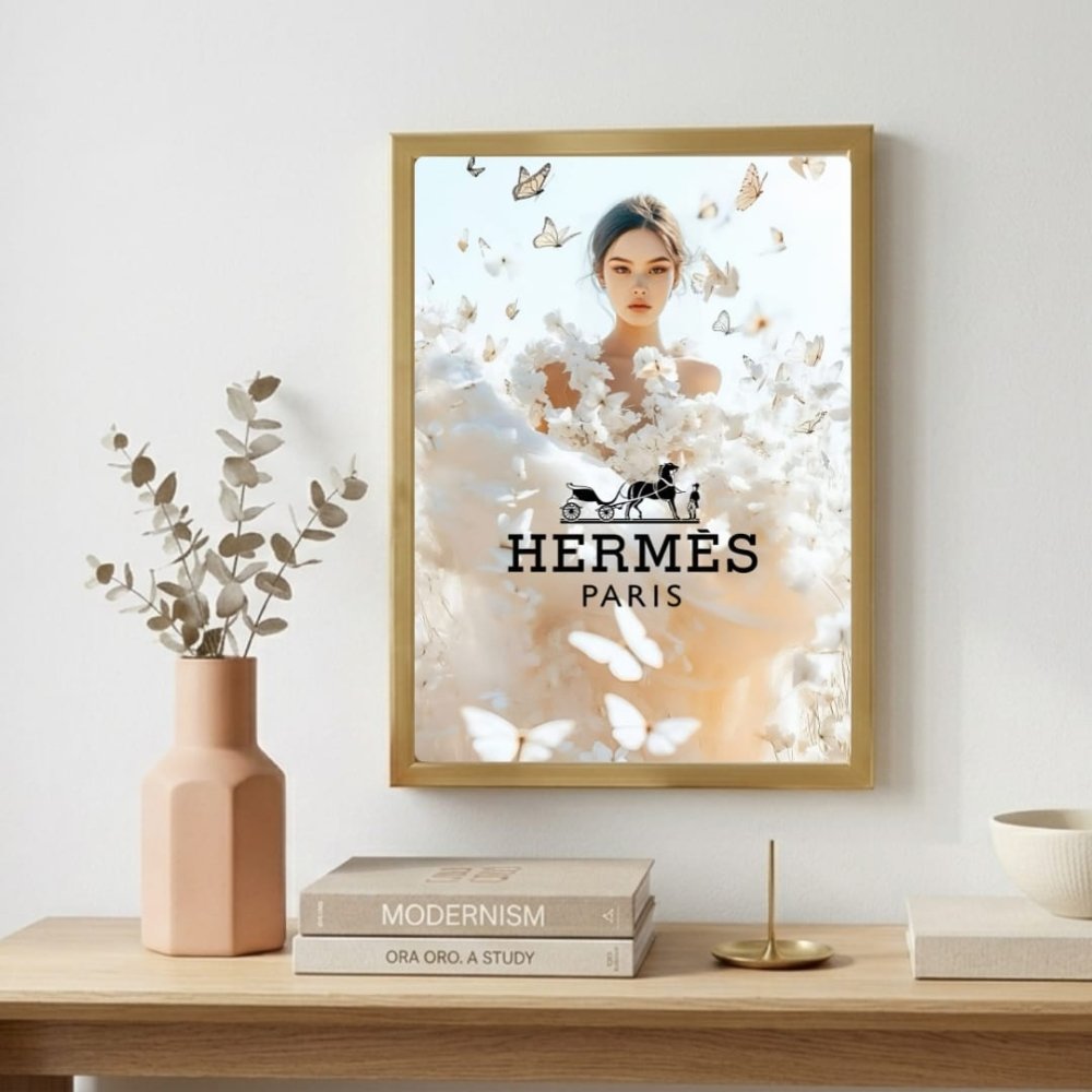Luxury brand - Vibes DistrictLuxury brand poster GoldVibes District