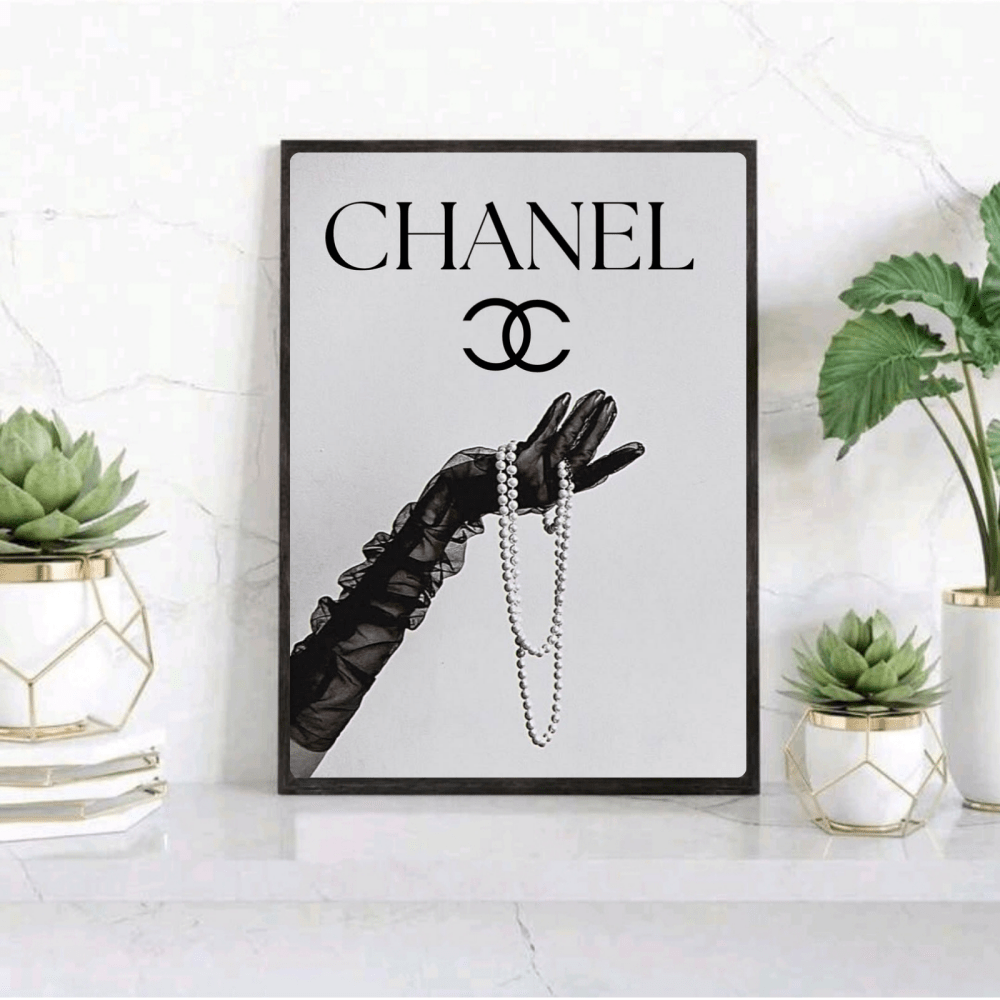 Luxury brand - Vibes DistrictLuxury brand poster GoldVibes District