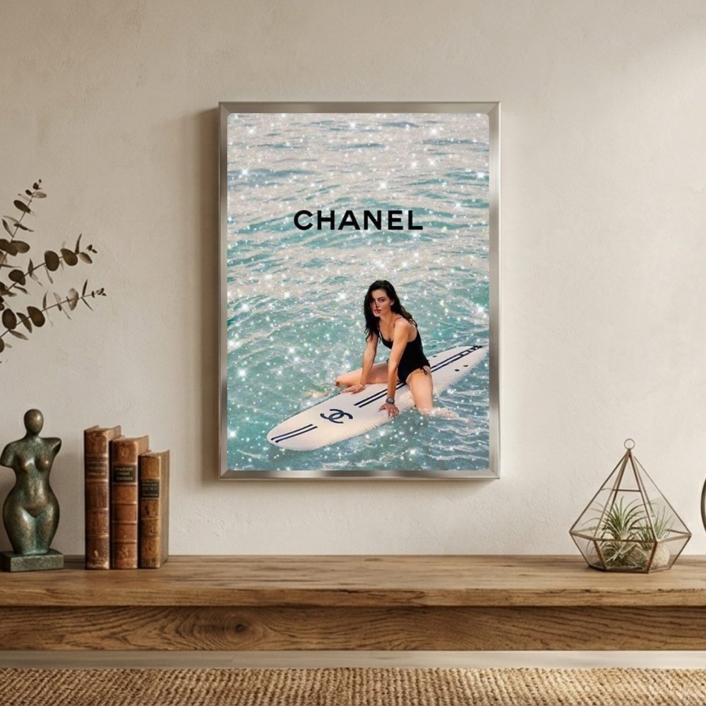 Luxury brand - Vibes DistrictLuxury brand poster GoldVibes District