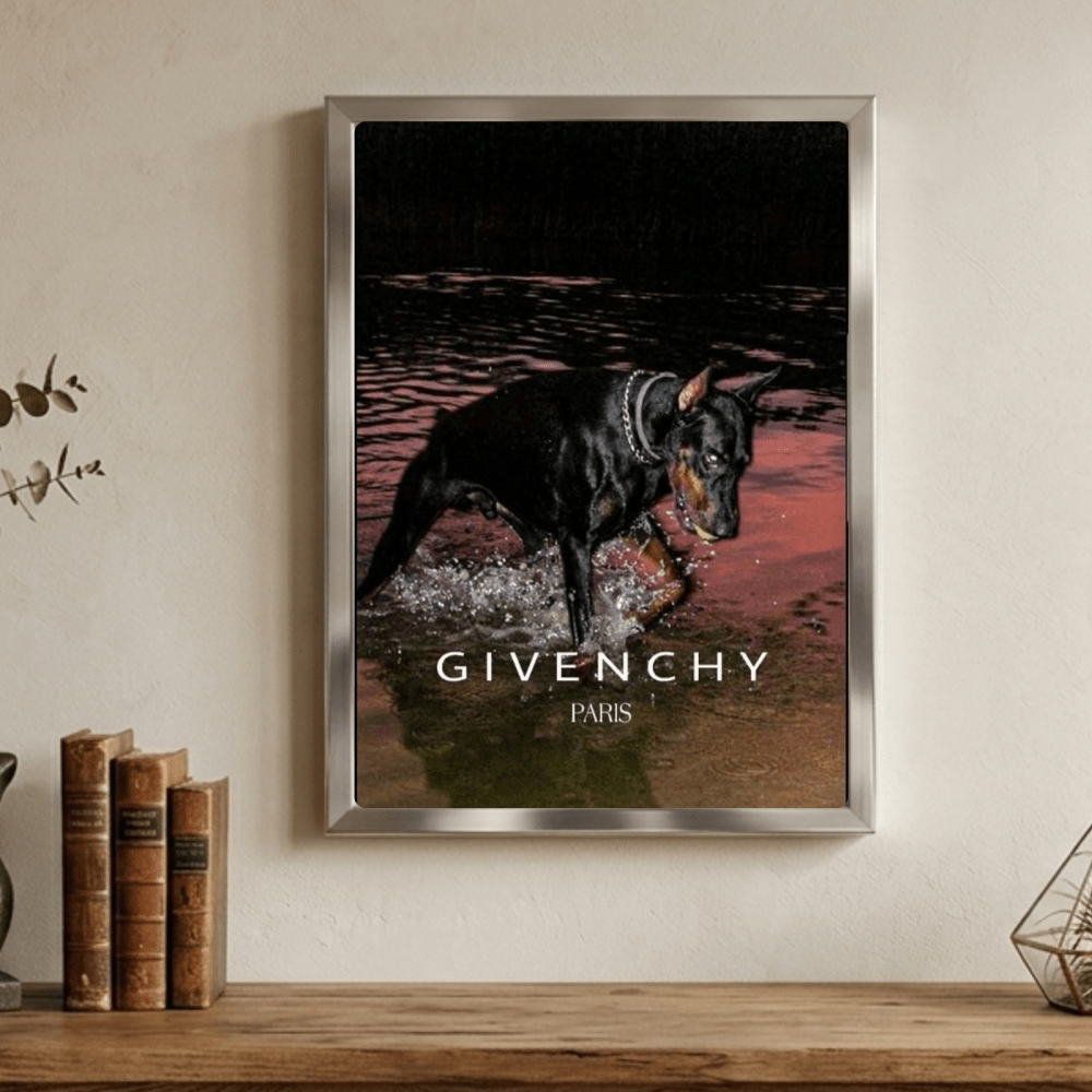 Luxury brand - Vibes DistrictLuxury brand poster GoldVibes District