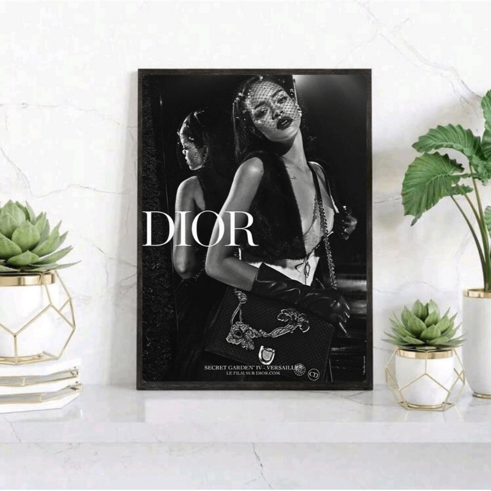 Luxury brand - Vibes DistrictLuxury brand poster NeroVibes District