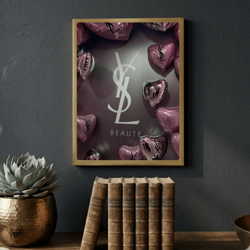 Luxury brand - Vibes DistrictLuxury brand poster GoldVibes District