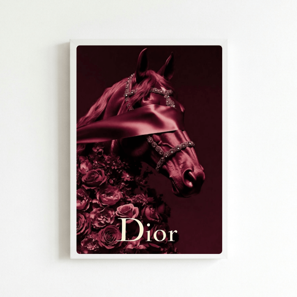 Luxury brand - Vibes DistrictLuxury brand poster BiancoVibes District