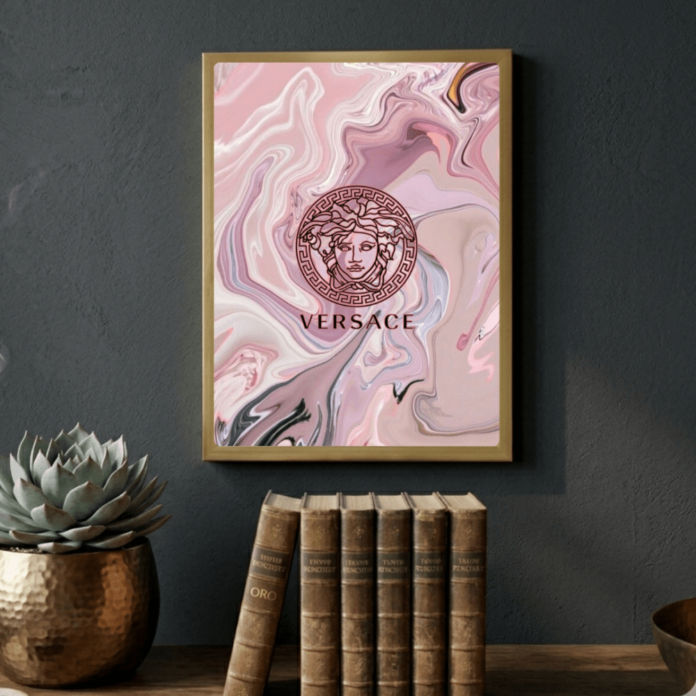 Luxury brand - Vibes DistrictLuxury brand poster GoldVibes District