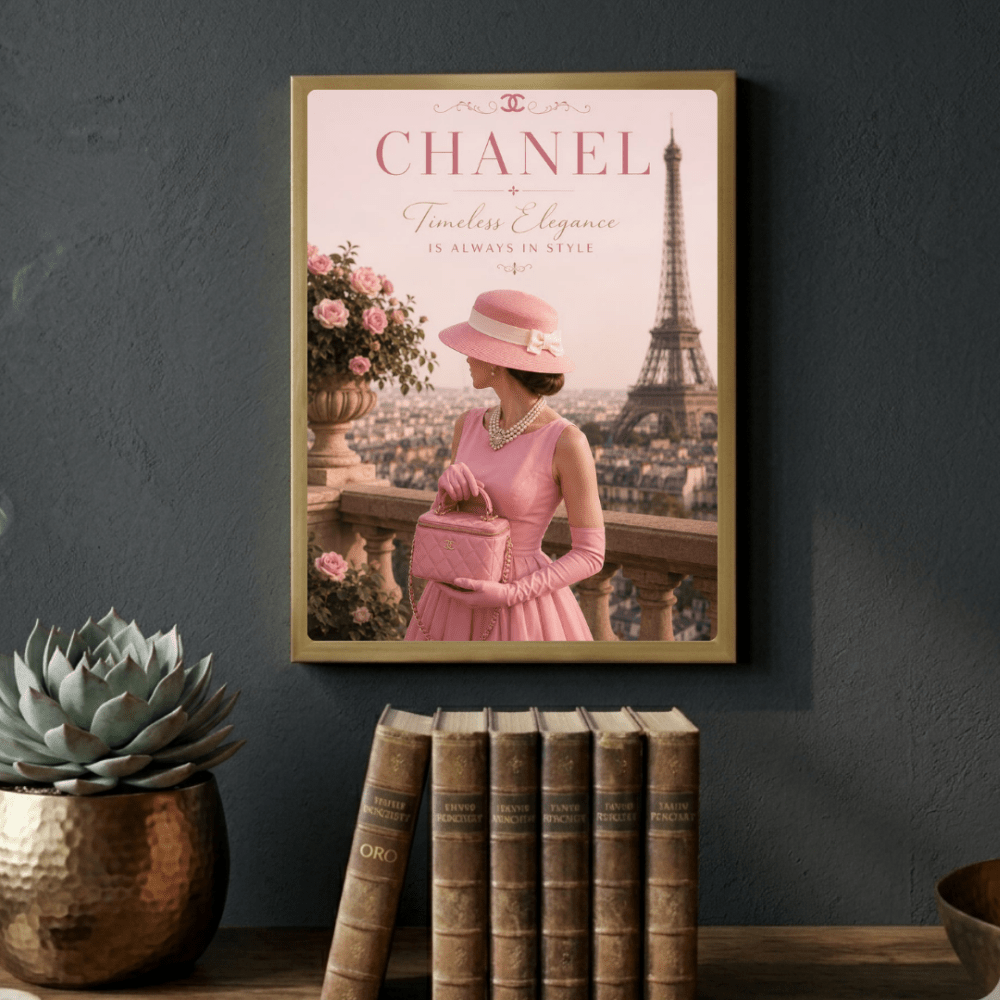 Luxury brand - Vibes DistrictLuxury brand poster GoldVibes District