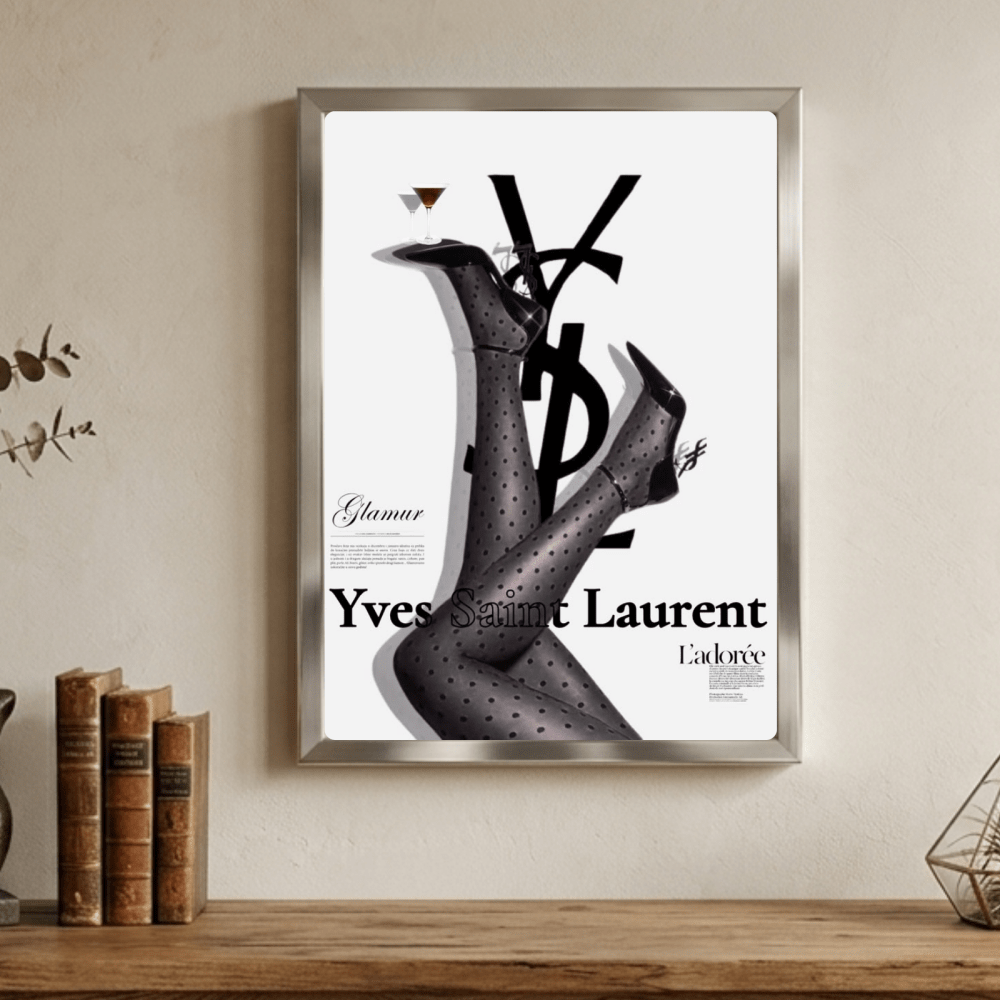 Luxury brand - Vibes DistrictLuxury brand poster GoldVibes District