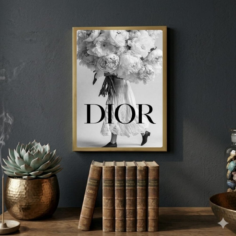 Luxury brand - Vibes DistrictLuxury brand poster GoldVibes District