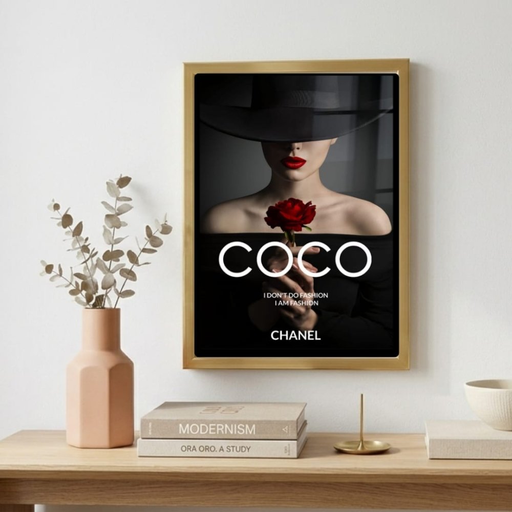 Luxury brand - Vibes DistrictLuxury brand poster GoldVibes District