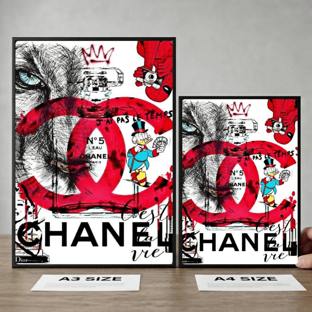 Luxury brand - Vibes DistrictLuxury brand poster NeroVibes District
