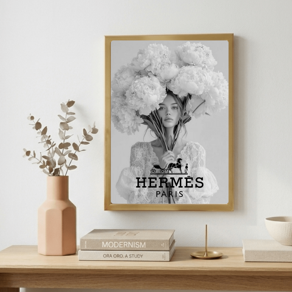 Luxury brand - Vibes DistrictLuxury brand poster GoldVibes District