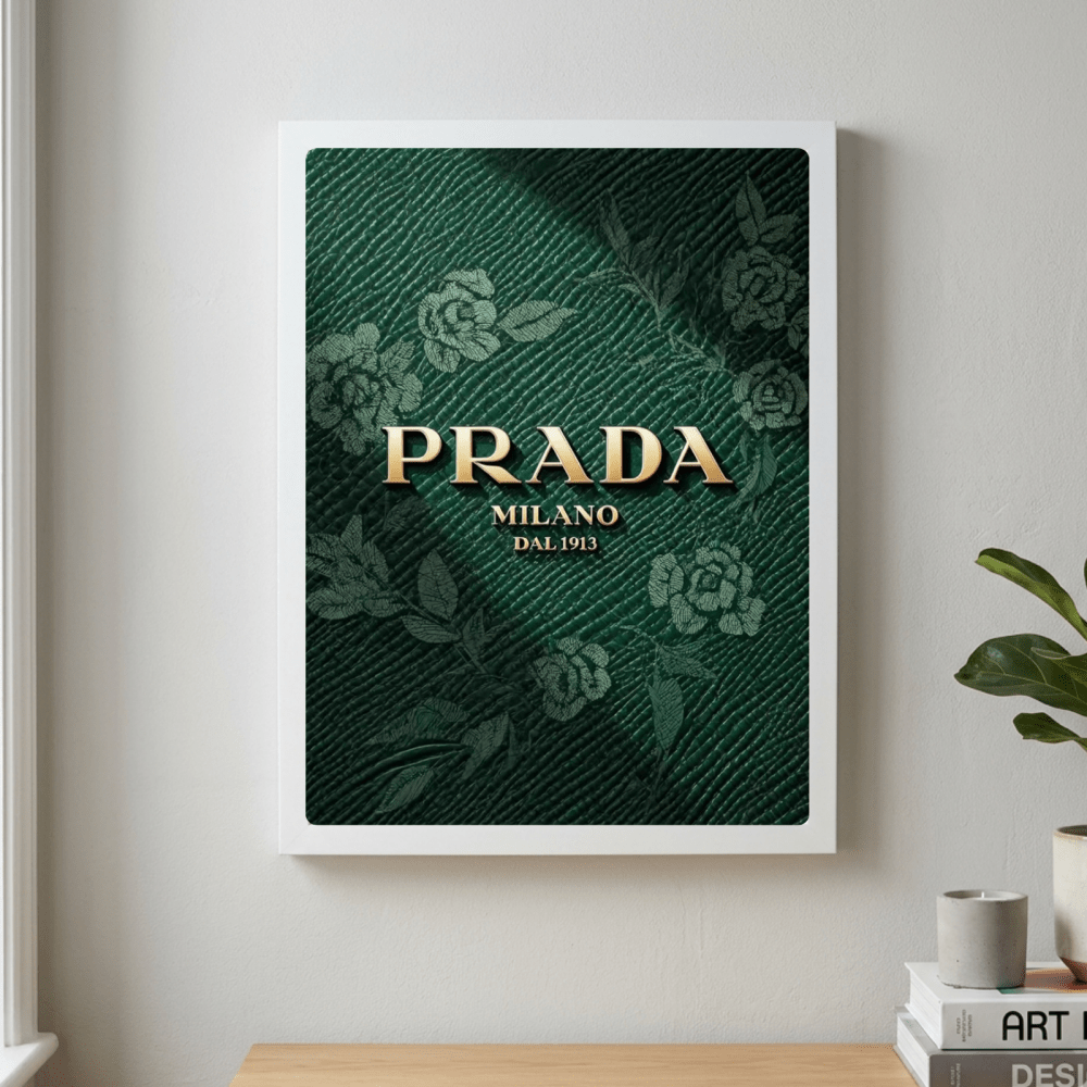 Luxury brand - Vibes DistrictLuxury brand poster GoldVibes District