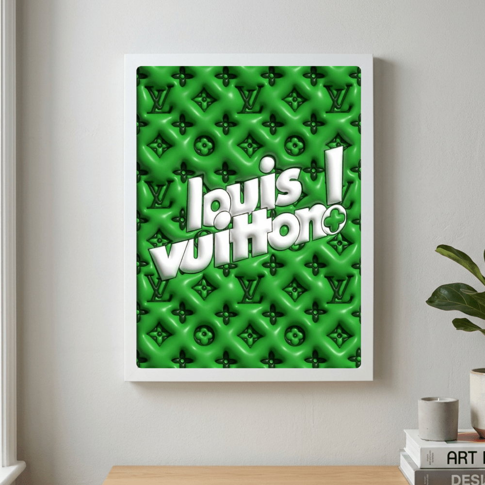 Luxury brand - Vibes DistrictLuxury brand poster GoldVibes District