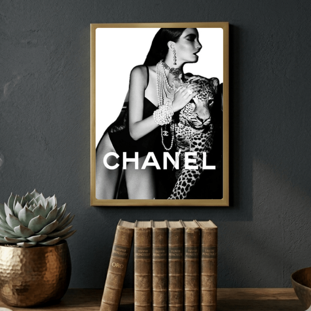 Luxury brand - Vibes DistrictLuxury brand poster GoldVibes District