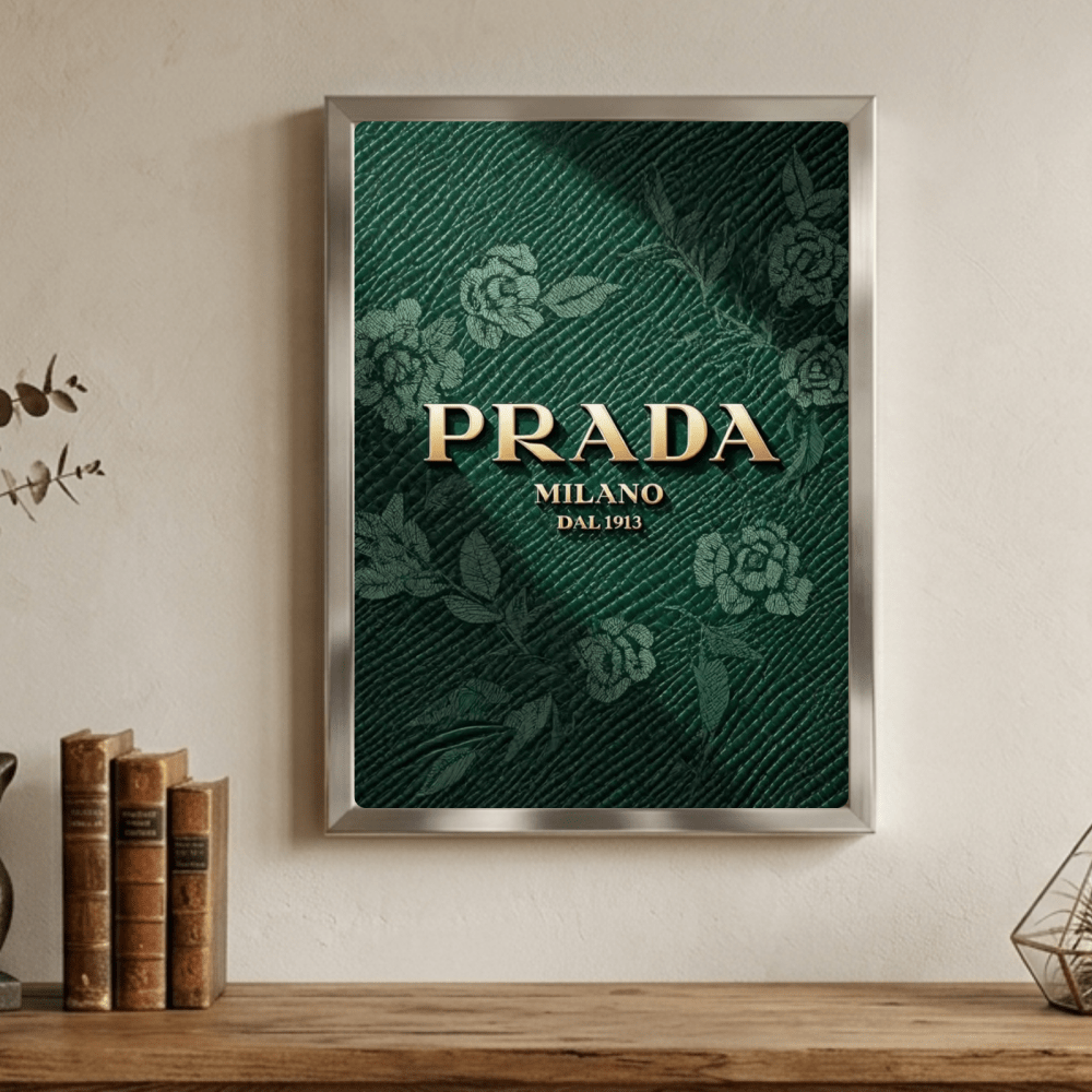 Luxury brand - Vibes DistrictLuxury brand poster GoldVibes District