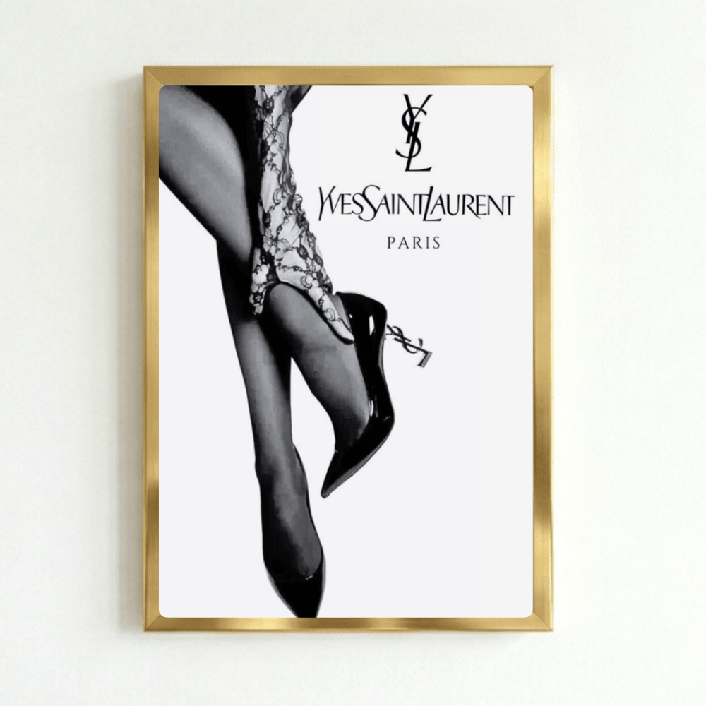 Luxury brand - Vibes DistrictLuxury brand poster GoldVibes District