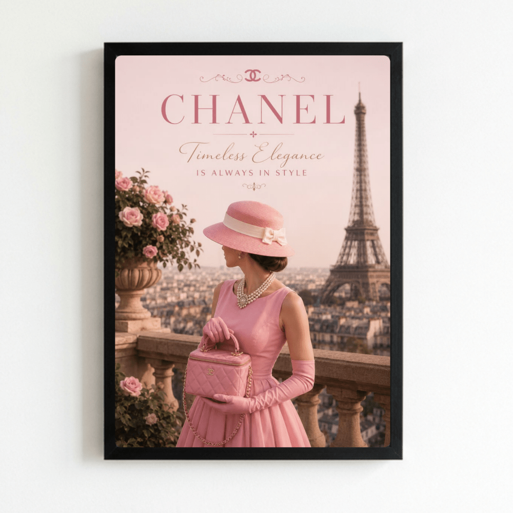 Luxury brand - Vibes DistrictLuxury brand poster NeroVibes District