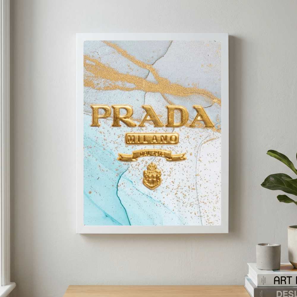 Luxury brand - Vibes DistrictLuxury brand poster GoldVibes District