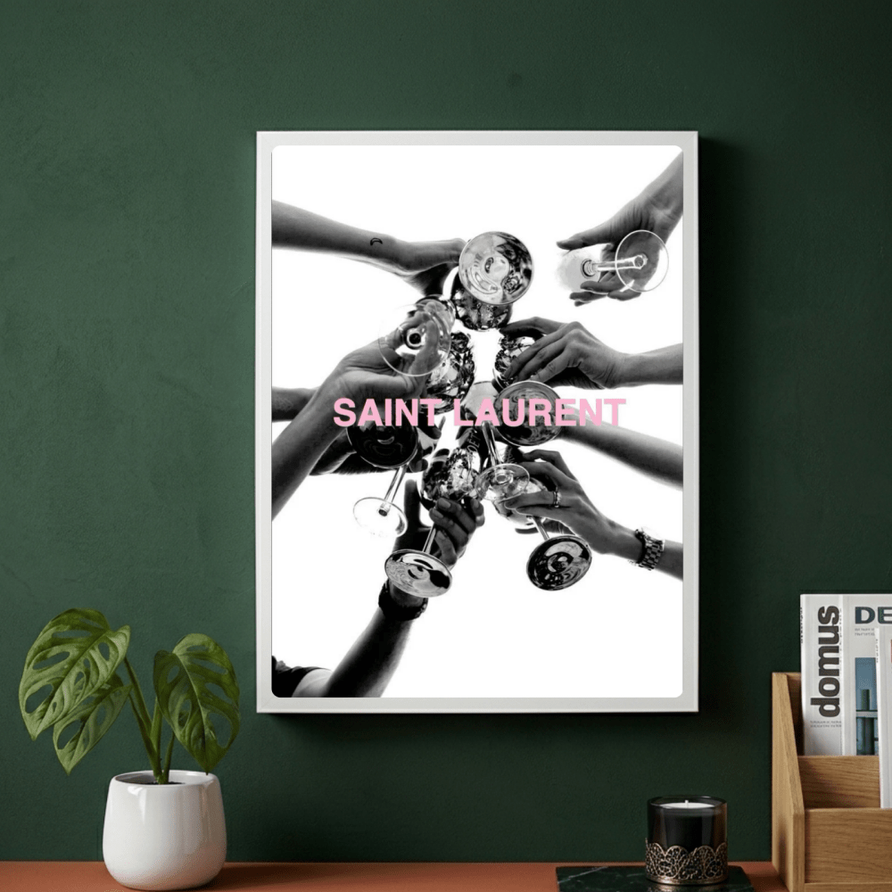 Luxury brand - Vibes DistrictLuxury brand poster GoldVibes District